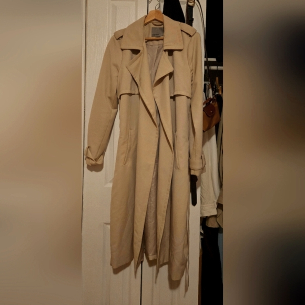 Vero Moda Beige Women's Trench Coat